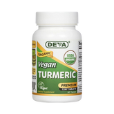 Deva, Vegan Vegan Turmeric, Organic, 90 Veg Tablet